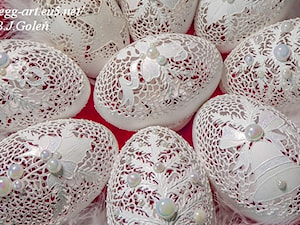 Bombki ażurowe - zdjęcie od Ażurowe pisanki rzeźbione - Egg art