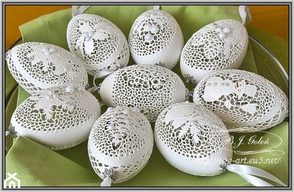 Styl tradycyjny - zdjęcie od Ażurowe pisanki rzeźbione - Egg art