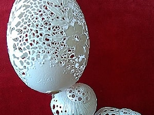 urocze drobiazgi - zdjęcie od Ażurowe pisanki rzeźbione - Egg art