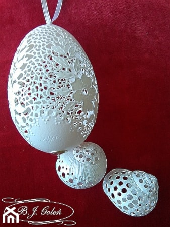 urocze drobiazgi - zdjęcie od Ażurowe pisanki rzeźbione - Egg art - Homebook