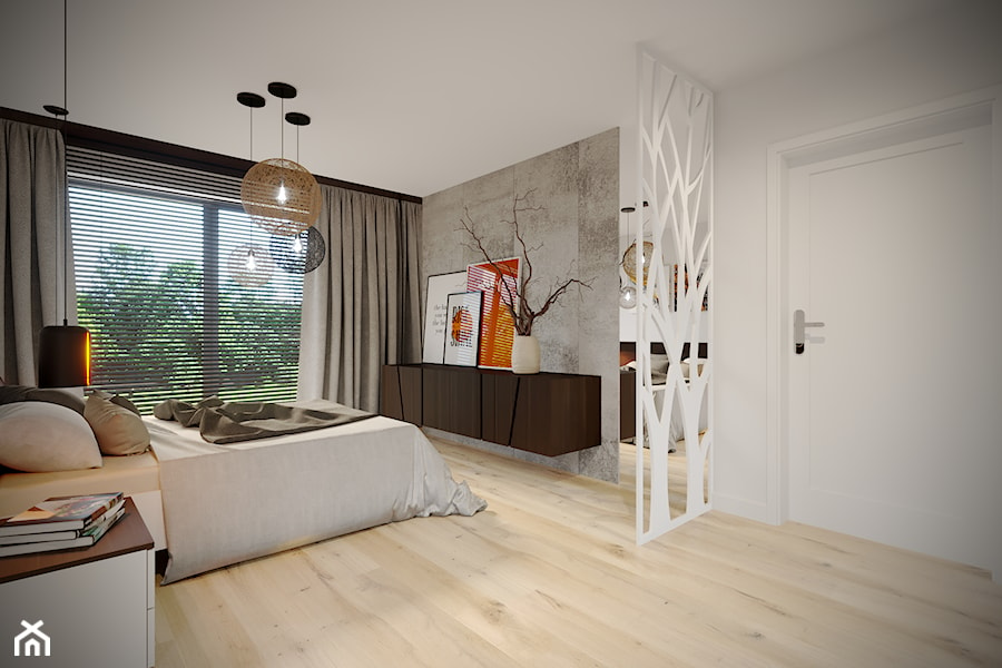 Sypialnia, styl nowoczesny - zdjęcie od SOFISTO Pracownia Projektowa