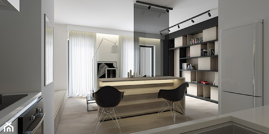 Salon, styl nowoczesny - zdjęcie od Optim Group Architecture & Design