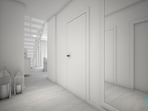 Classic always fashionable - Średni biały hol / przedpokój, styl tradycyjny - zdjęcie od TEMA Architekci