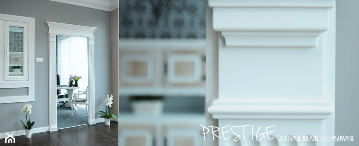 Obramowanie ozdobne i listwy dekoracyjne. - zdjęcie od Prestige Ostaszewska - prestigeostaszewska.pl - Homebook