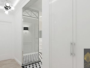 Apartament w stylu New York - Hol / przedpokój, styl glamour - zdjęcie od ROOM STUDIO