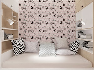 Dziewczęce pokoje - Mała sypialnia, styl skandynawski - zdjęcie od ROOM STUDIO