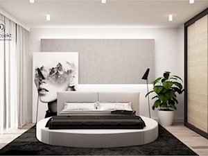 Sypialnia w wersji nowoczesnej - zdjęcie od BOPROJEKT Pracownia Projektowa
