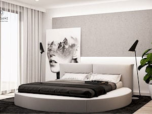 Nowoczesna sypialnia - zdjęcie od BOPROJEKT Pracownia Projektowa