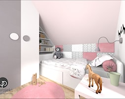 Pokój w groszki dla dziewczynki - zdjęcie od BOPROJEKT Pracownia Projektowa - Homebook