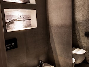 Mieszkanie szare - Mała łazienka - zdjęcie od Pracownia Ani M.