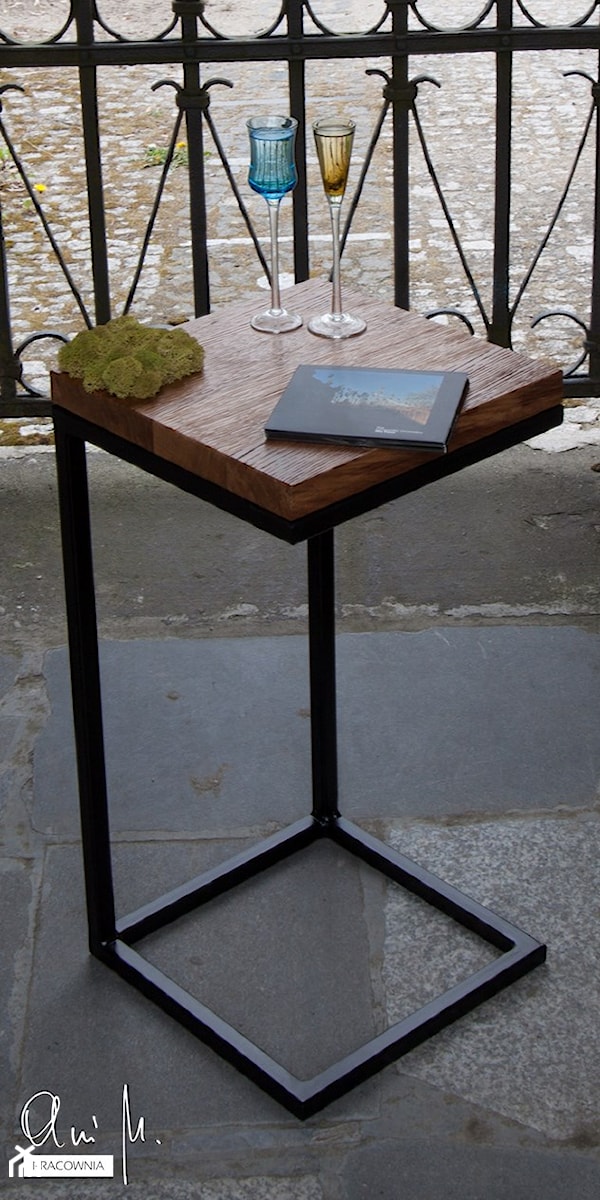 Stoliki z mchem lub Mech ze stolikami - Salon - zdjęcie od Pracownia Ani M.