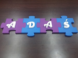 Imię dziecka 3D puzzle - zdjęcie od My-Deco