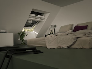 Rolety zewnętrzne - Sypialnia, styl minimalistyczny - zdjęcie od VELUX