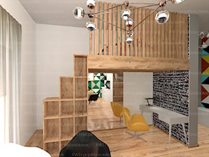Kawalerka 40 m2, Międzyrzecz - Biuro, styl nowoczesny - zdjęcie od PAT Architektura Wnętrz