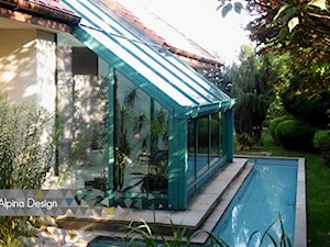 Ogród zimowy x - Ogród, styl tradycyjny - zdjęcie od ALPINA Ogrody zimowe ,. oranżerie, zadaszenia, szkło architektoniczne