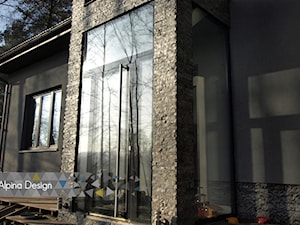 Przeszklenie 4 - Nowoczesne domy, styl nowoczesny - zdjęcie od ALPINA Ogrody zimowe ,. oranżerie, zadaszenia, szkło architektoniczne