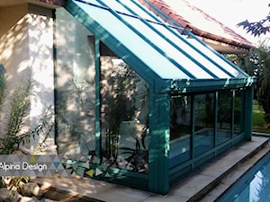 Ogród zimowy x - Ogród, styl tradycyjny - zdjęcie od ALPINA Ogrody zimowe ,. oranżerie, zadaszenia, szkło architektoniczne