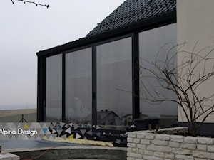 Oranżeria, rozbudowa domu - Domy, styl tradycyjny - zdjęcie od ALPINA Ogrody zimowe ,. oranżerie, zadaszenia, szkło architektoniczne