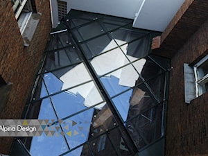 Przeszklenie - Wnętrza publiczne, styl nowoczesny - zdjęcie od ALPINA Ogrody zimowe ,. oranżerie, zadaszenia, szkło architektoniczne