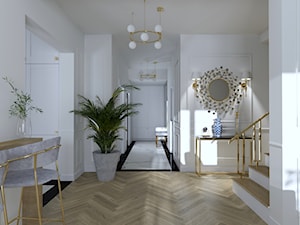 Salon Styl Nowojorski - Salon, styl glamour - zdjęcie od Happy Home