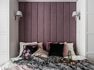 JT GRUPA - NEPTUN PARK GDAŃSK - "KWIATY" 2018 - Mała biała sypialnia, styl nowoczesny - zdjęcie od jtgrupa
