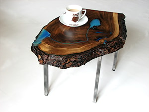 Live edge waterfall coffee table