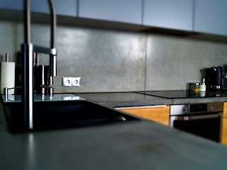 Kuchnia z betonem