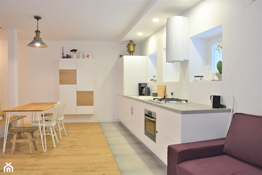 Mieszkanie na wynajem krótkoterminowy - Kuchnia, styl nowoczesny - zdjęcie od GUST MEBLE