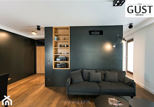 Apartament na Solcu - Salon, styl nowoczesny - zdjęcie od GUST MEBLE
