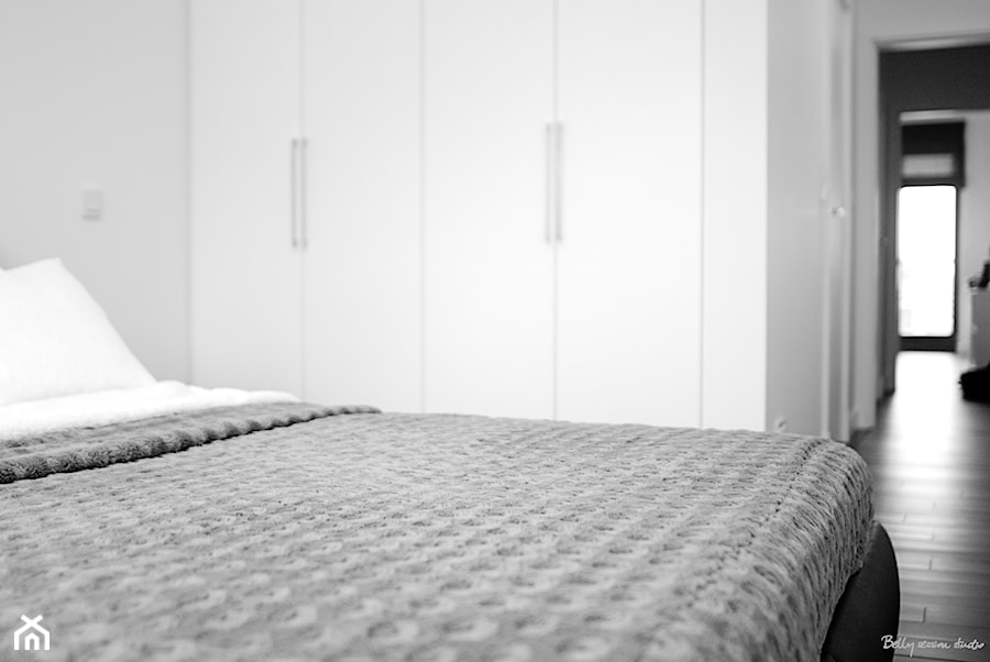 Apartament na Mokotowie - Sypialnia, styl minimalistyczny - zdjęcie od We-ska design.