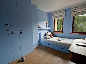 Dom przy lesie - Sypialnia, styl tradycyjny - zdjęcie od We-ska design.