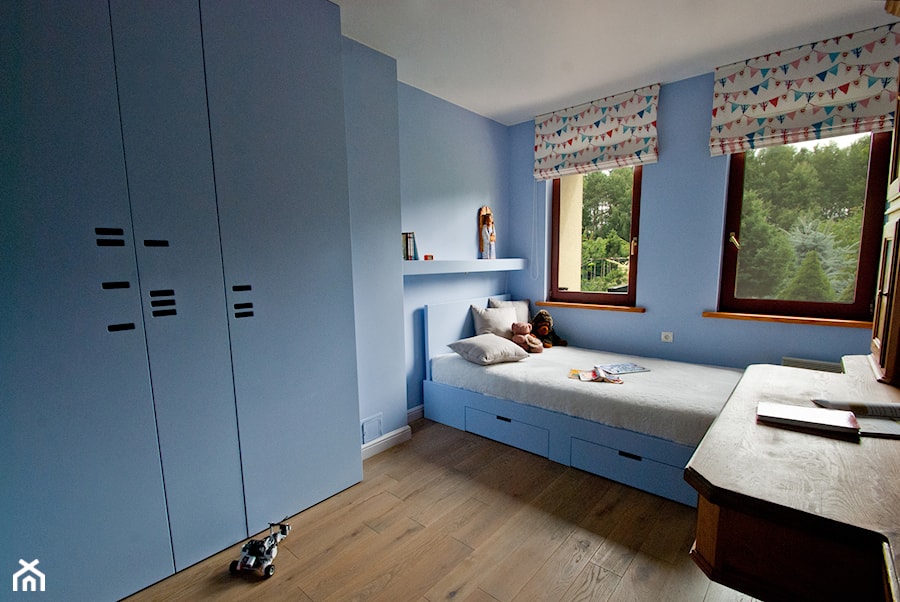 Dom przy lesie - Sypialnia, styl tradycyjny - zdjęcie od We-ska design.