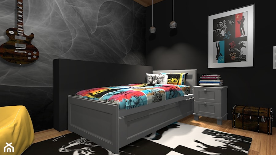 Pokój nastolatka 2 - Pokój dziecka, styl nowoczesny - zdjęcie od AK Studio Wnętrz