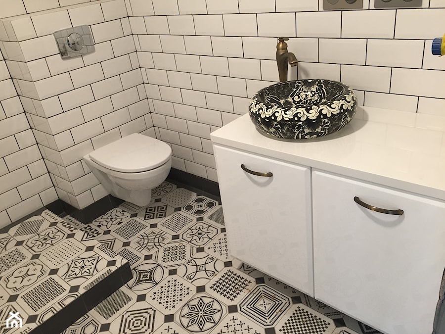 Łazienka z umywalką " marokańską" - zdjęcie od Meble Anna