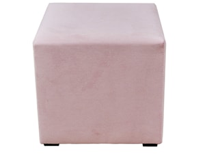 Pufa kostka - kolor pastelowy róż - zdjęcie od Interio Mobili