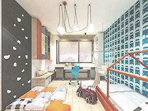 Mieszkanie dla odważnych klientów - Pokój dziecka, styl nowoczesny - zdjęcie od Wnętrza od NOWA