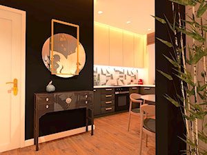 Dwupokojowe mieszkanie 46m2 - Salon, styl nowoczesny - zdjęcie od Gosha Malgorzata Masek