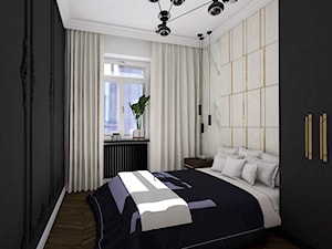 Apartament w kamienicy - Sypialnia, styl nowoczesny - zdjęcie od Gosha Malgorzata Masek