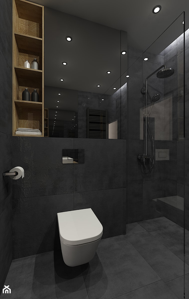 Męska łazienka - zdjęcie od Line Design