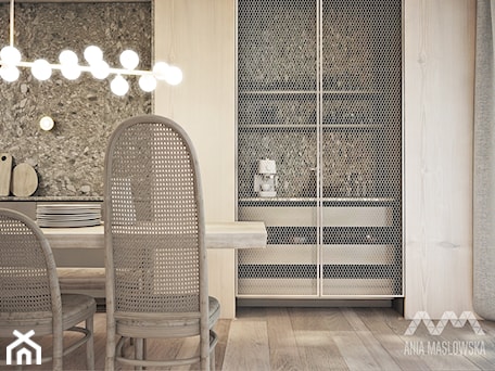 Aranżacje wnętrz - Kuchnia: mieszkanie 60 m2 - Kuchnia, styl minimalistyczny - Ania Masłowska. Przeglądaj, dodawaj i zapisuj najlepsze zdjęcia, pomysły i inspiracje designerskie. W bazie mamy już prawie milion fotografii!