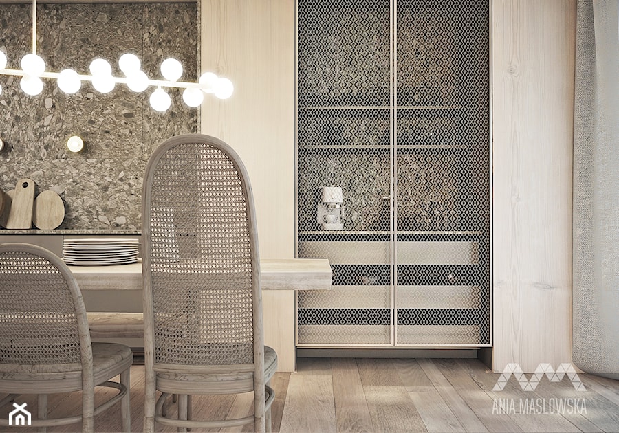 mieszkanie 60 m2 - Kuchnia, styl minimalistyczny - zdjęcie od Ania Masłowska