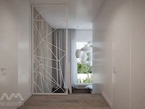 Projekt domu w Józefowie - Schody, styl minimalistyczny - zdjęcie od Ania Masłowska
