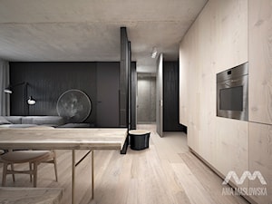 mieszkanie 60 m2 - Jadalnia, styl minimalistyczny - zdjęcie od Ania Masłowska