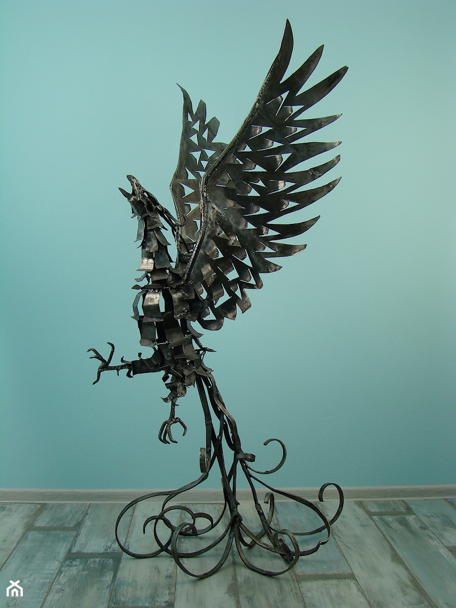 Feniks -rzeźba stalowa - zdjęcie od Guńka DESIGN