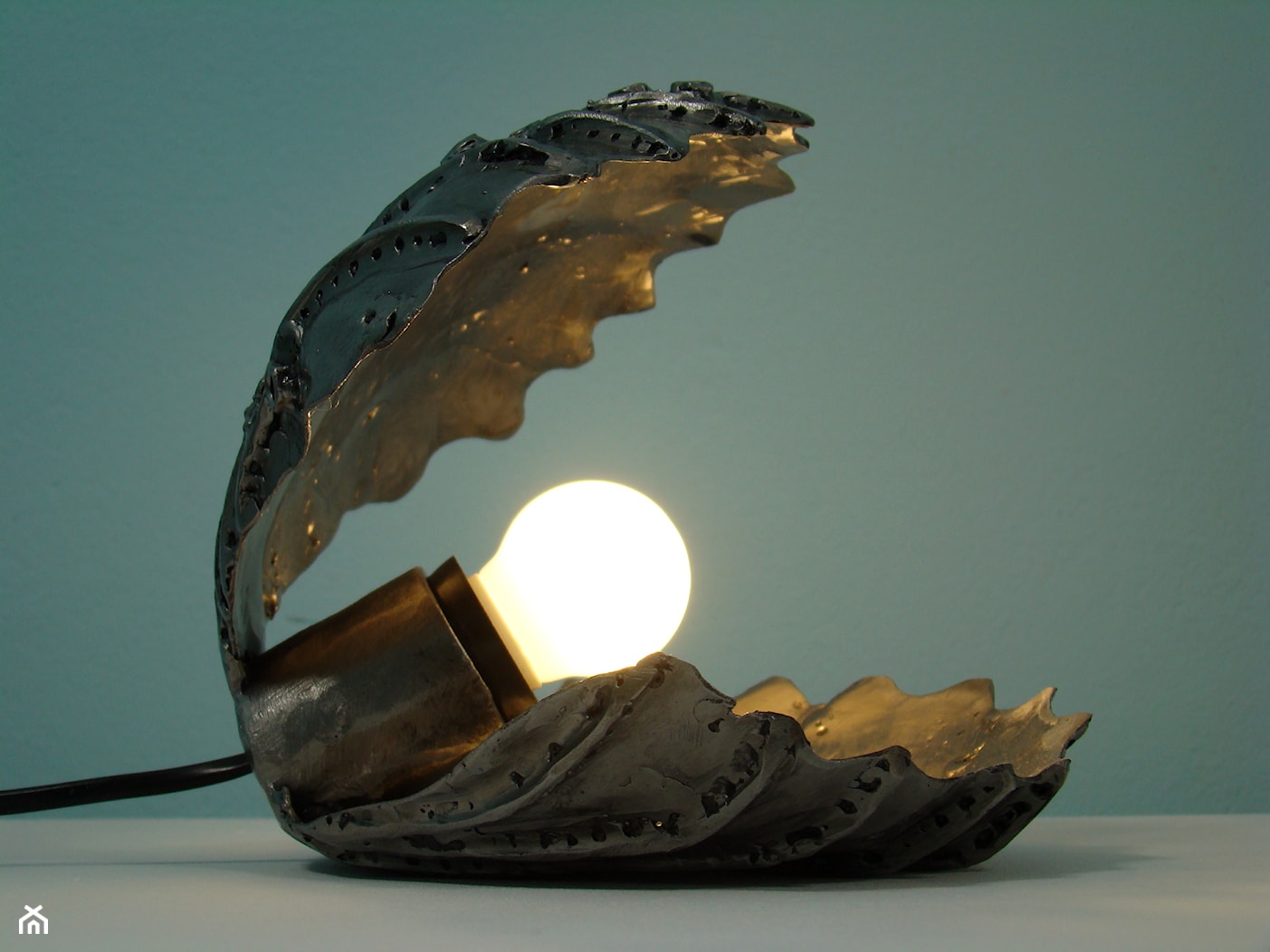 Lampa muszla. - zdjęcie od Guńka DESIGN - Homebook
