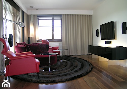 Pokój telewizyjny - zdjęcie od Studio Wnętrz Oranż