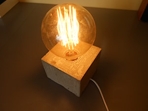 Betonowa lampka - zdjęcie od Karolina Białas 2