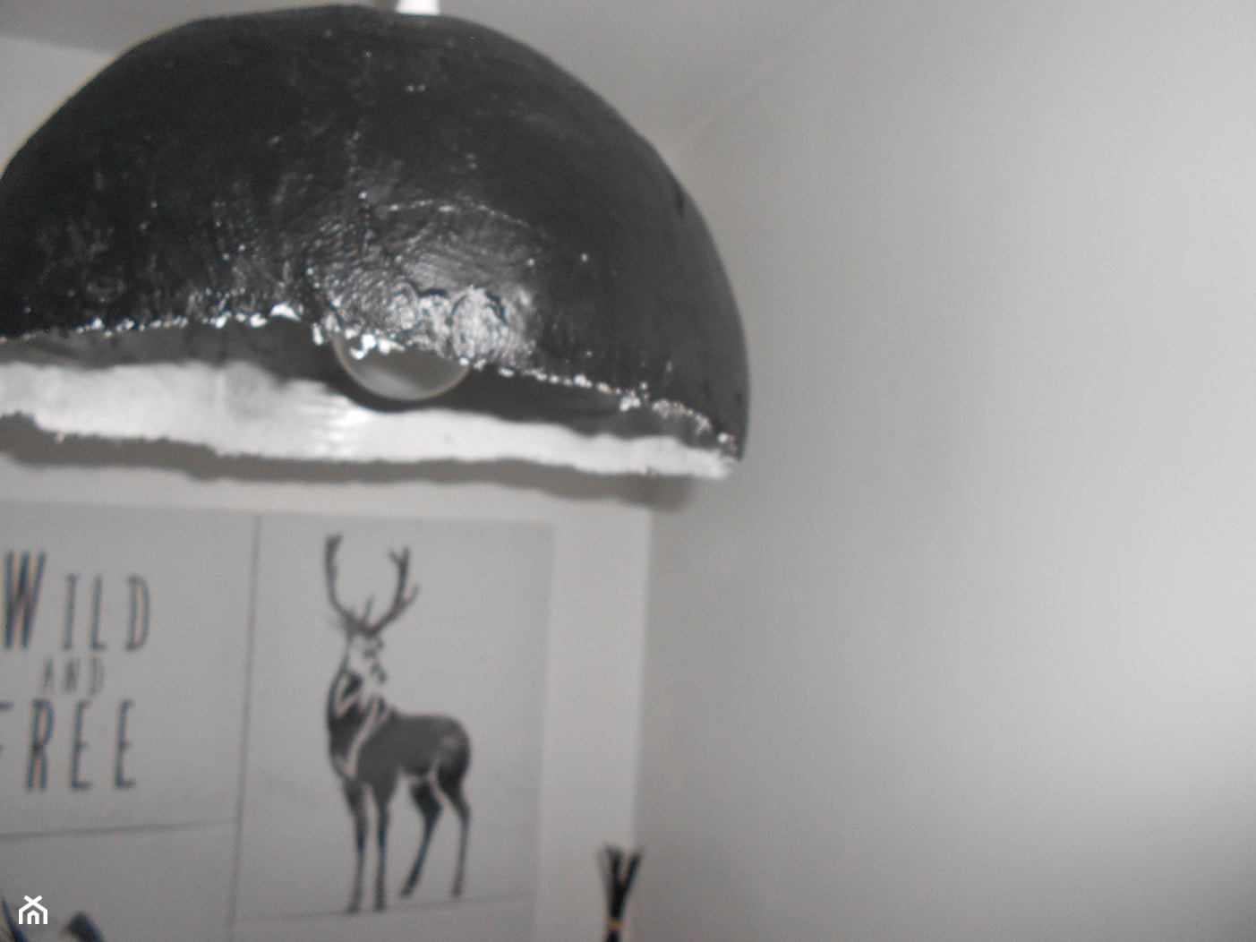Dekoracyjna gipsowa lampa - zdjęcie od Karolina Białas 2 - Homebook
