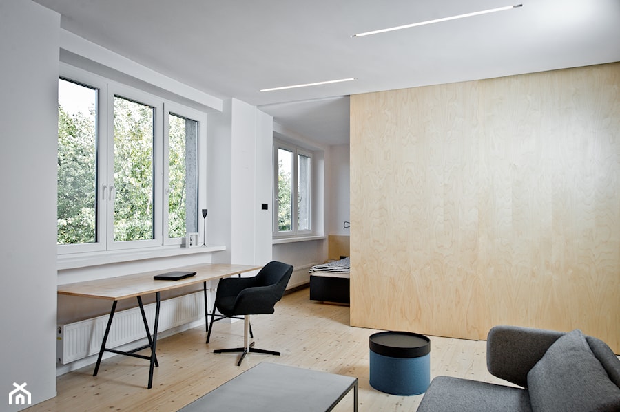 mieszkanie CMYK - Salon, styl minimalistyczny - zdjęcie od BRO.KAT