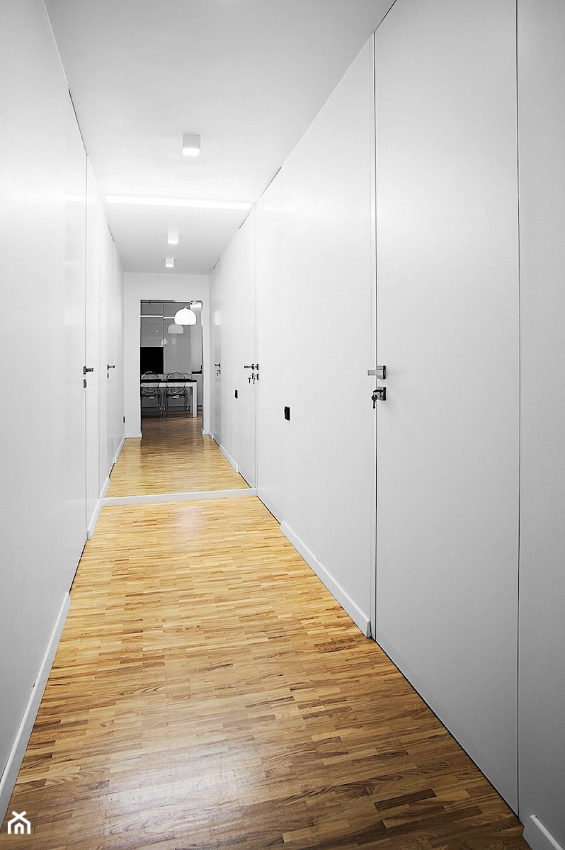 Mieszkanie Tysiąclecia - Hol / przedpokój, styl minimalistyczny - zdjęcie od BRO.KAT